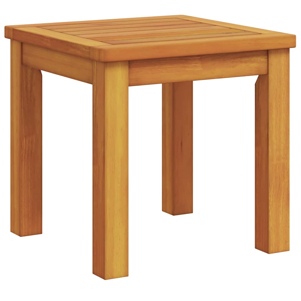 Beistelltisch Öl-Natur 35 x 35 x 34 cm Massivholz Akazie