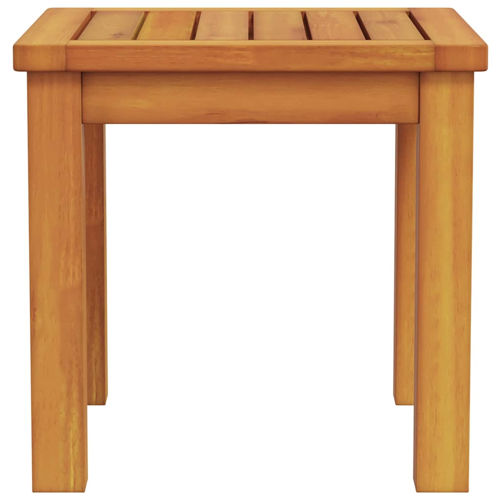 Beistelltisch Öl-Natur 35 x 35 x 34 cm Massivholz Akazie