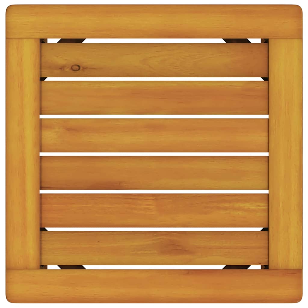 Beistelltisch Öl-Natur 35 x 35 x 34 cm Massivholz Akazie
