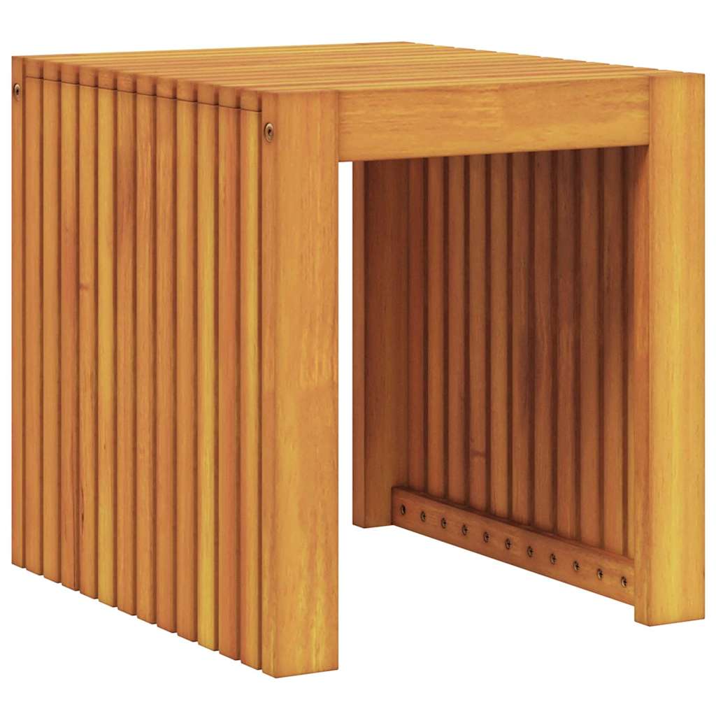 Beistelltisch Öl-Natur 43 x 36 x 40 cm Massivholz Teak