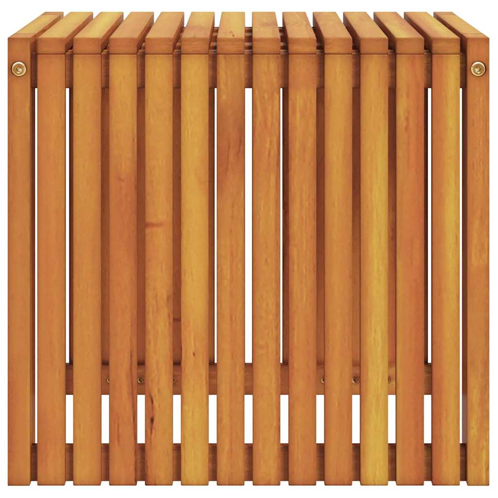 Beistelltisch Öl-Natur 43 x 36 x 40 cm Massivholz Teak