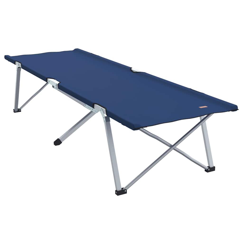 Klapp Schlafbett fürs Camping 2 pcs Blau 194 x 62,5 x 42,5 cm