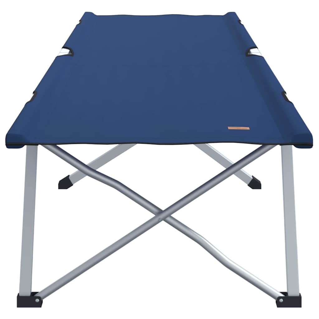 Klapp Schlafbett fürs Camping 2 pcs Blau 194 x 62,5 x 42,5 cm