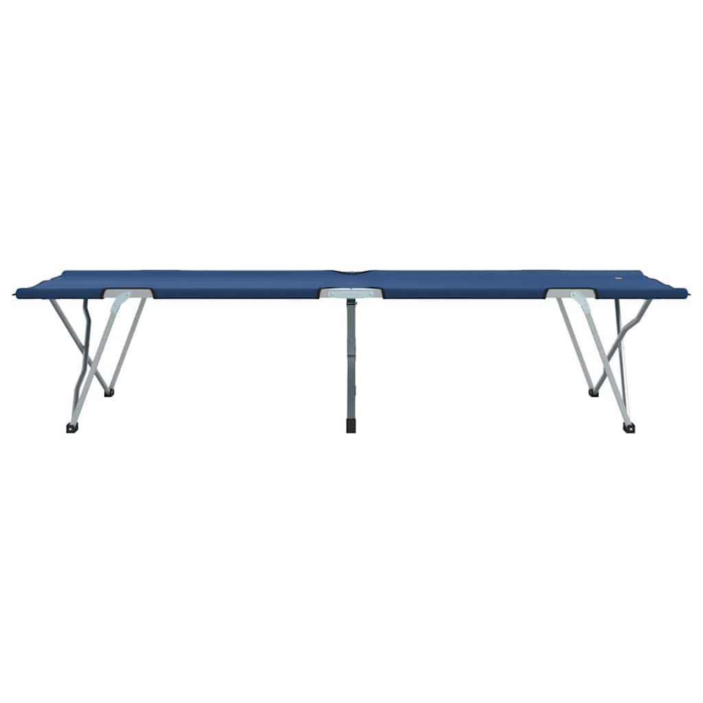 Klapp Schlafbett fürs Camping 2 pcs Blau 194 x 62,5 x 42,5 cm