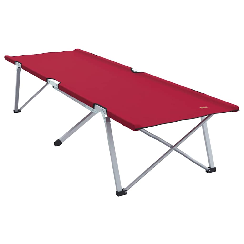 Klapp Schlafbett fürs Camping 2 pcs Rot 194 x 62,5 x 42,5 cm