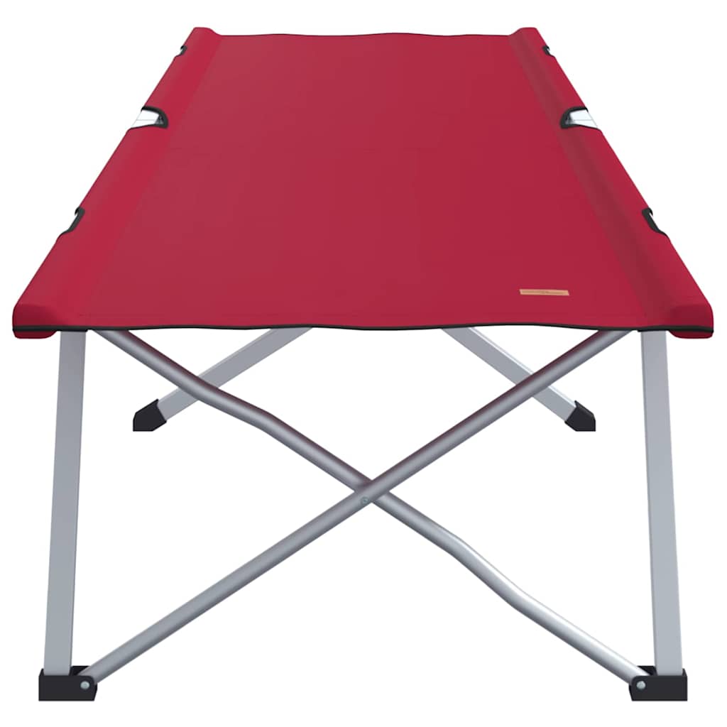 Klapp Schlafbett fürs Camping 2 pcs Rot 194 x 62,5 x 42,5 cm