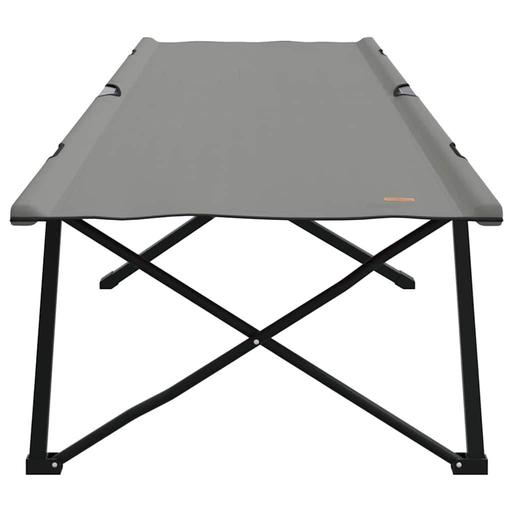 Klapp Schlafbett fürs Camping Grau 206 x 76 x 74 cm