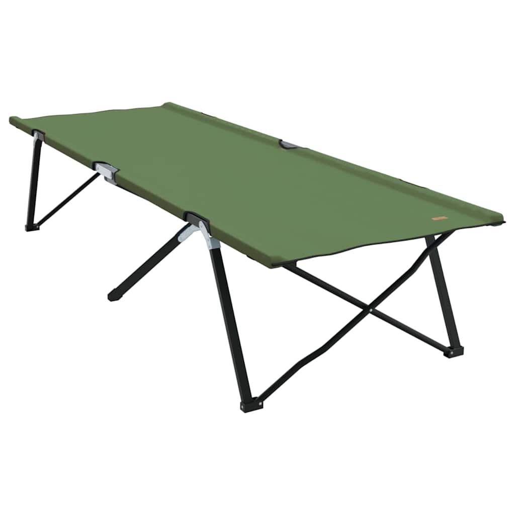 Klapp Schlafbett fürs Camping 2 pcs Grün 206 x 76 x 74 cm