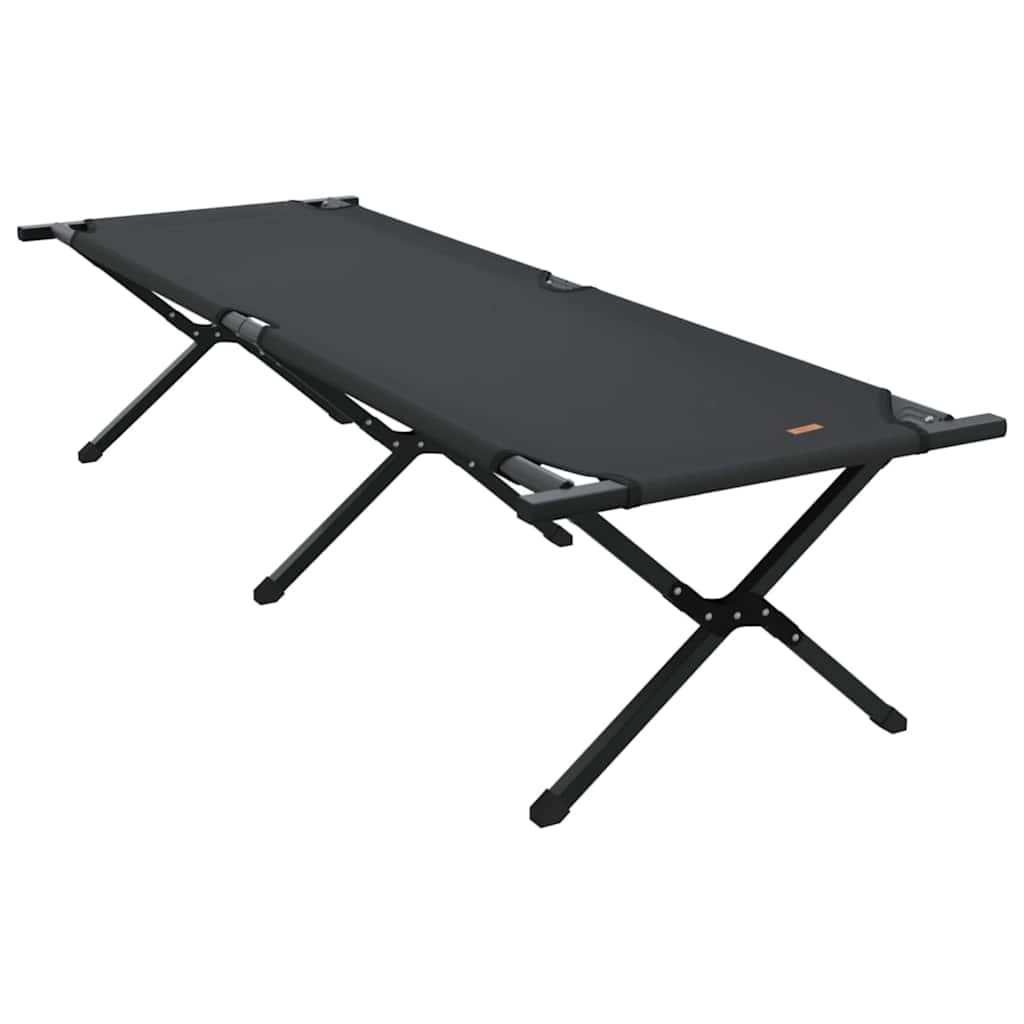 Klapp Schlafbett fürs Camping Schwarz 193 x 69 x 45 cm