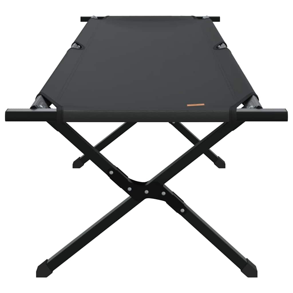 Klapp Schlafbett fürs Camping Schwarz 193 x 69 x 45 cm