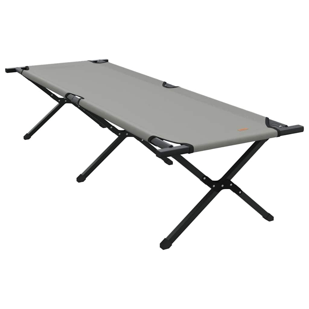 Klapp Schlafbett fürs Camping Grau 193 x 69 x 45 cm