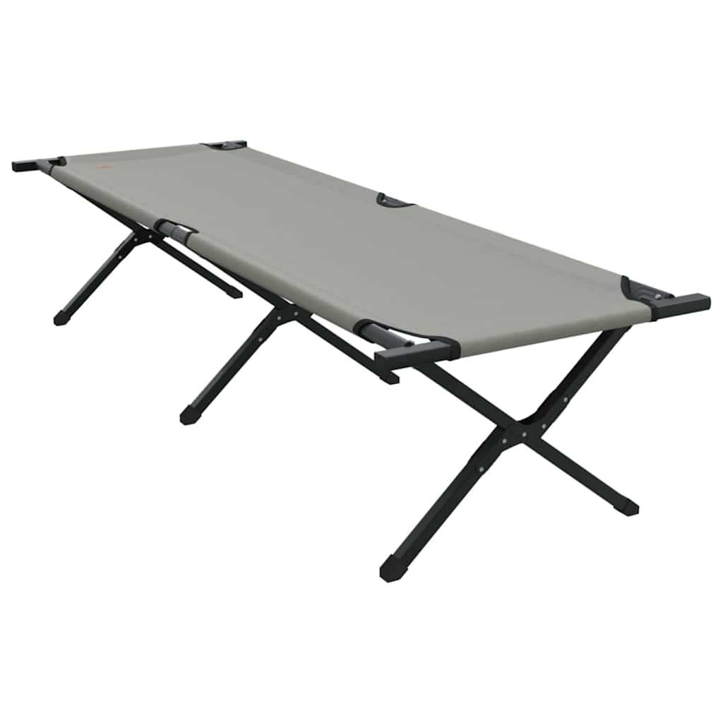 Klapp Schlafbett fürs Camping Grau 193 x 69 x 45 cm