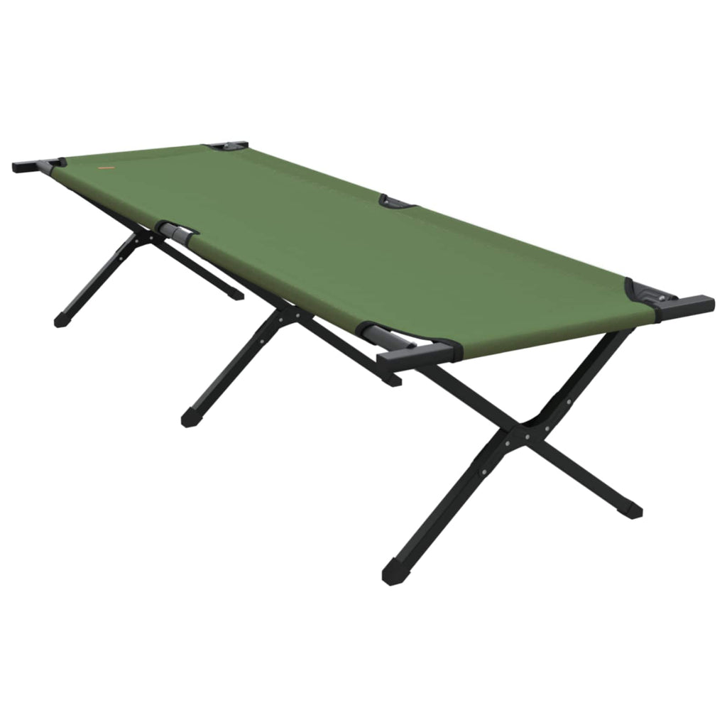 Klapp Schlafbett fürs Camping Grün 193 x 69 x 45 cm
