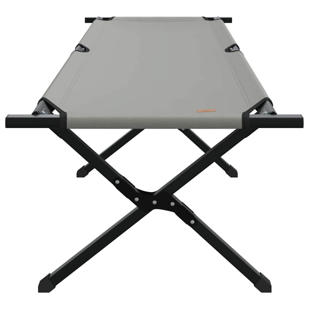 Klapp Schlafbett fürs Camping 2 pcs Grau 193 x 69 x 45 cm