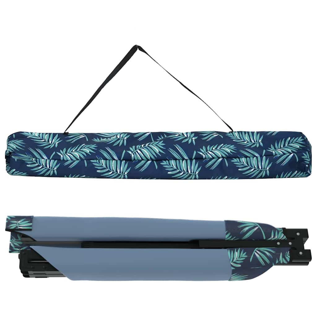 Klapp Schlafbett fürs Camping Blatt Wald 210 x 80 x 46 cm