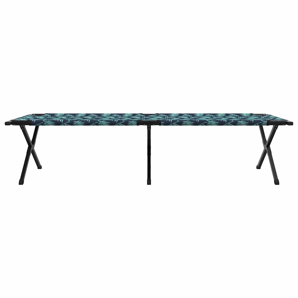 Klapp Schlafbett fürs Camping Blatt Wald 210 x 80 x 46 cm