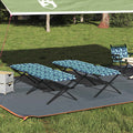 Klapp Schlafbett fürs Camping Blatt 2 pcs Wald 210 x 80 x 46 cm
