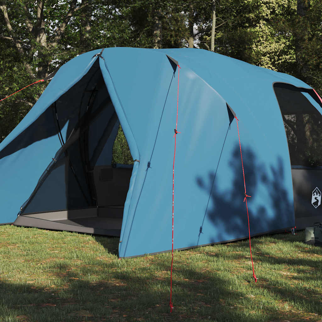 Dome Zelt für 6 Personen mit Dach Blau 500 x 314 x 206 cm
