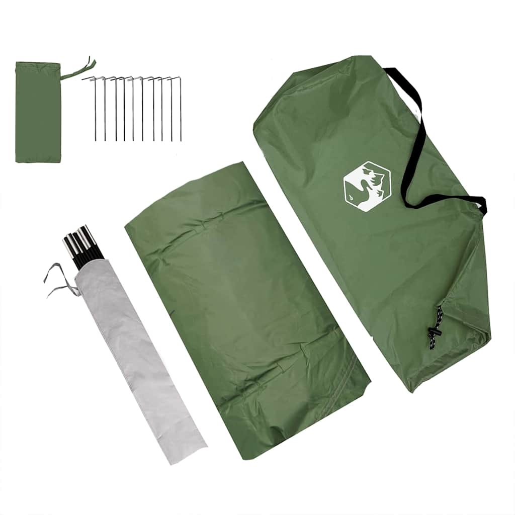 Caravan Zelt für 3 Personen 3 Personen 330 x 252 x 245 cm Grün