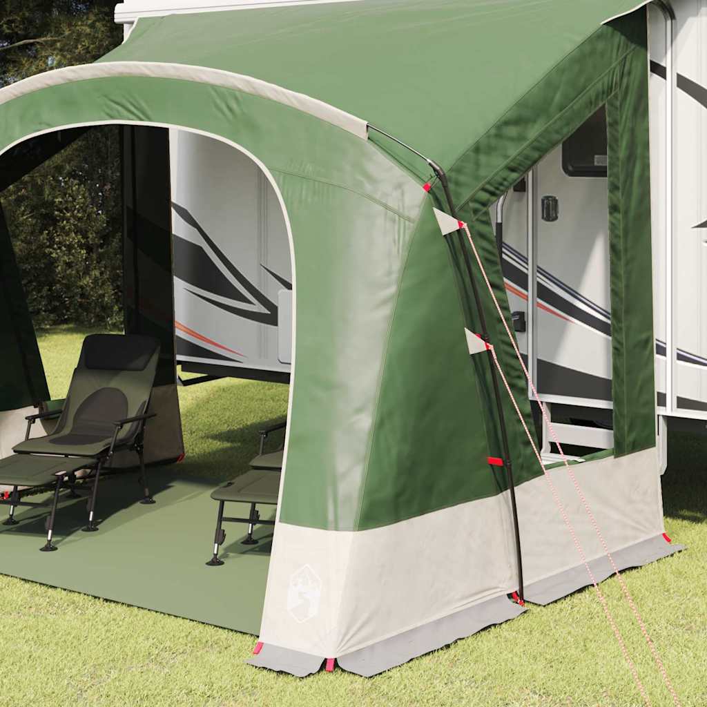 Caravan Zelt für 3 Personen 3 Personen 330 x 252 x 245 cm Grün
