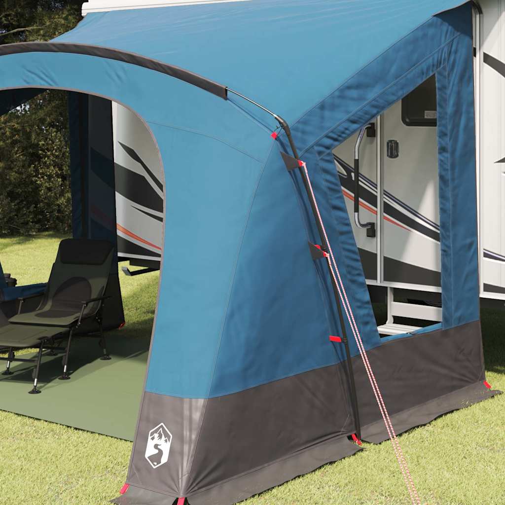 Caravan-Zelt für 5 Personen 5 Personen 410 x 275 x 245 cm Blau