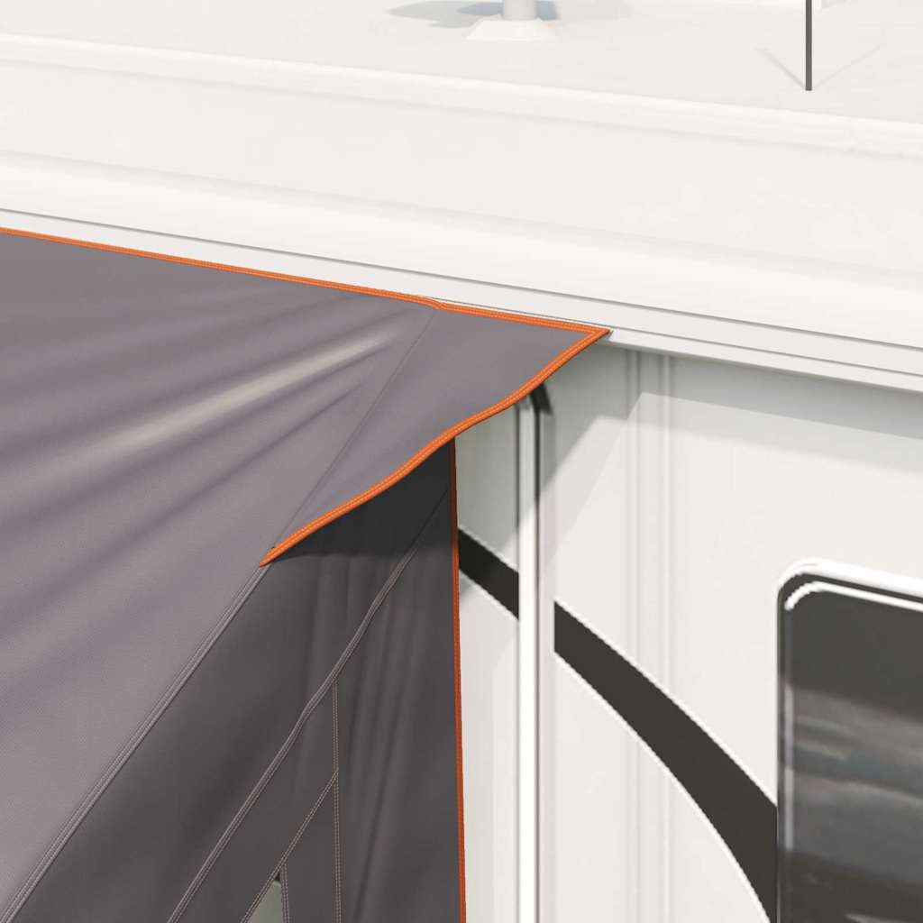 Caravan-Zelt für 5 Personen 5 Personen Grau und Orange