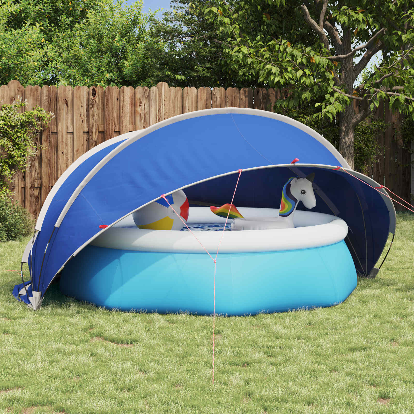 Pool-Dome Grün 336 x 322 x 160 cm