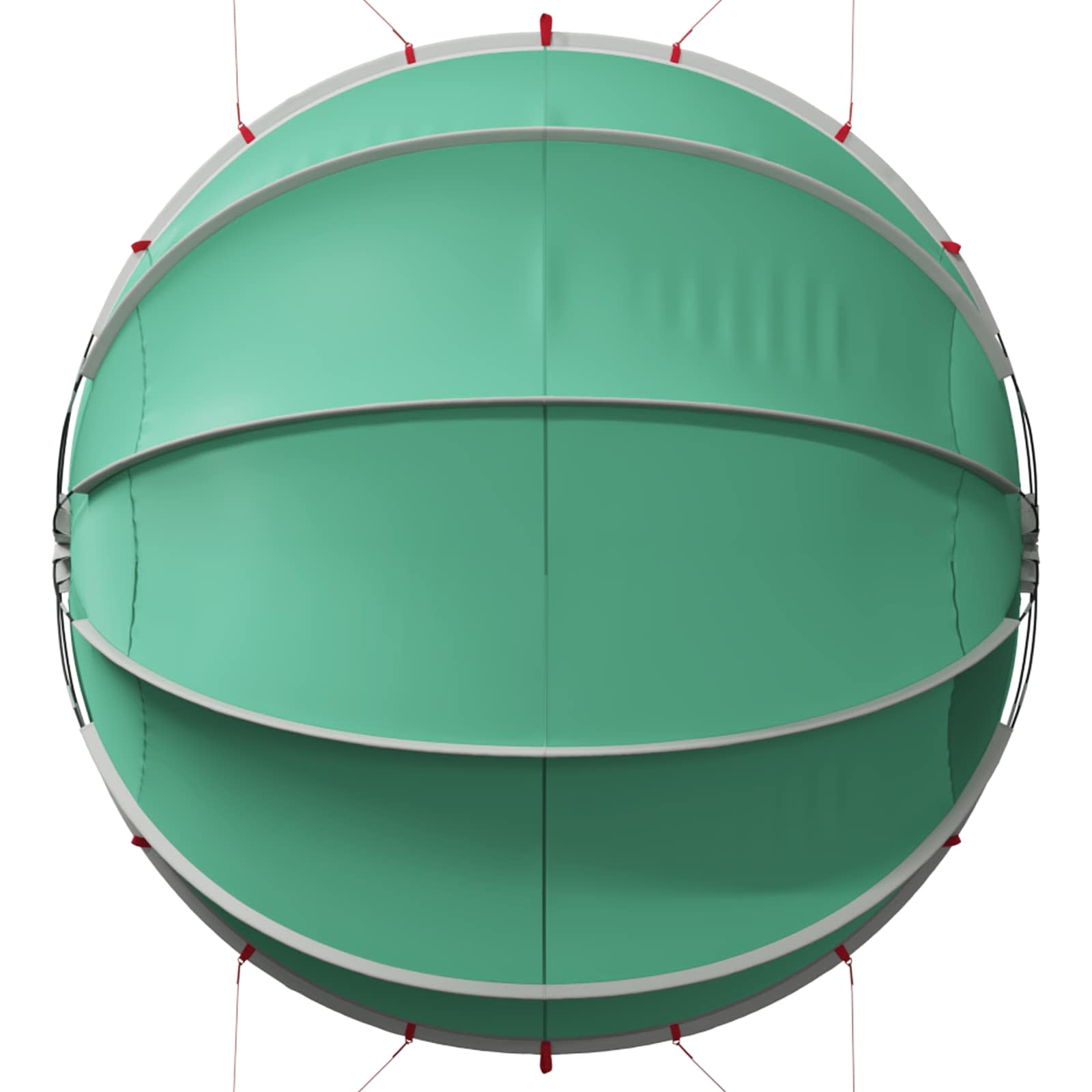 Pool-Dome 336 x 322 x 160 cm 185T Polyester mit PU-Beschichtung
