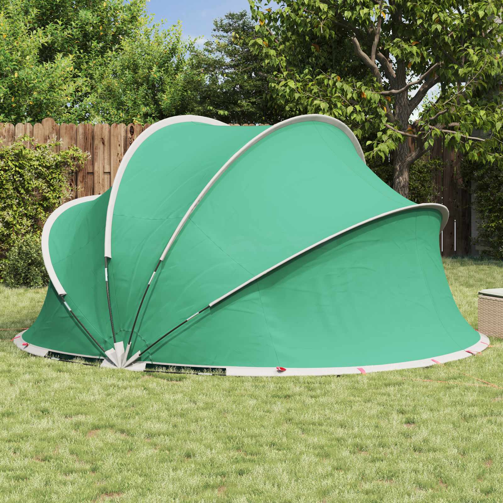 Pool-Dome Blau 405 x 405 x 192 cm