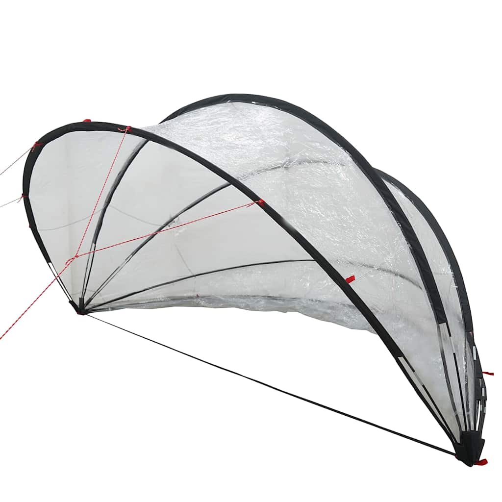 Pool-Dome Transparent 405 x 405 x 192 cm PVC