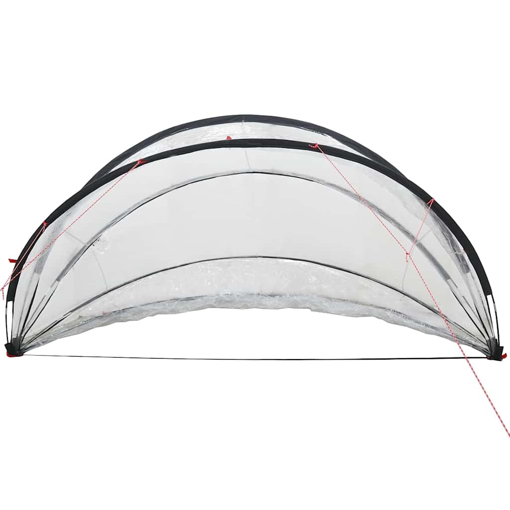 Pool-Dome Transparent 405 x 405 x 192 cm PVC