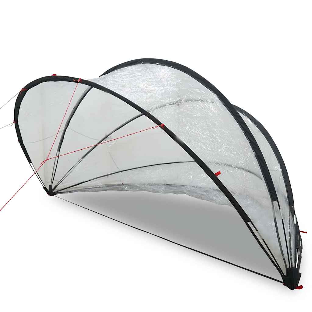 Pool-Dome Transparent 405 x 405 x 192 cm PVC