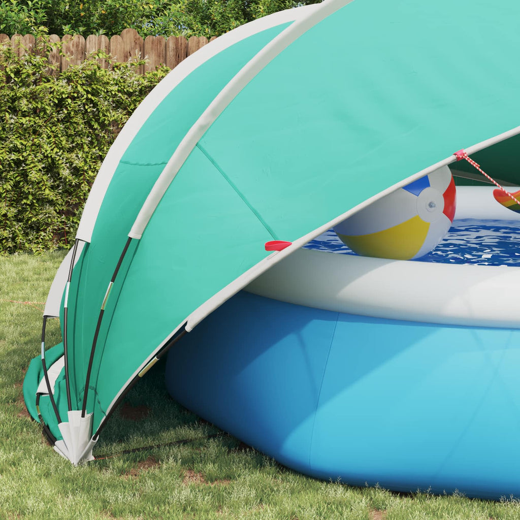 Pool-Dome Blau 430 x 430 x 210 cm