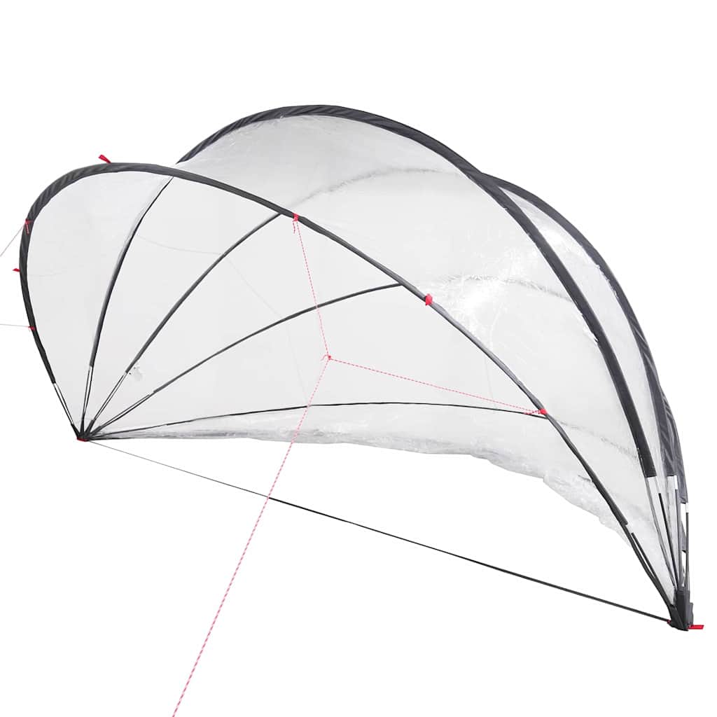 Pool-Dome Transparent 472 x 460 x 229 cm PVC