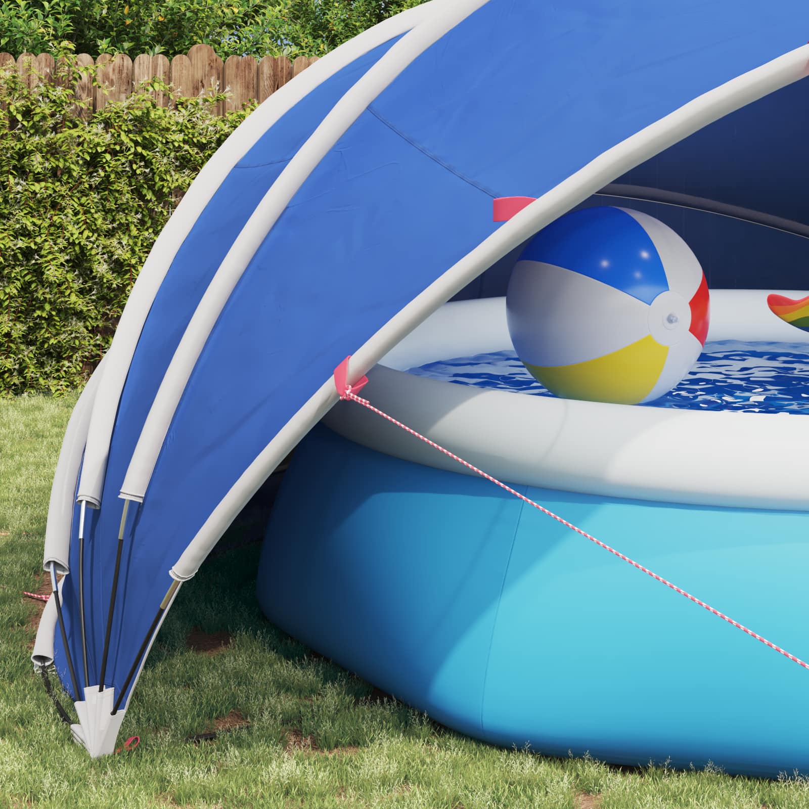 Pool-Dome Grün 500 x 500 x 236 cm