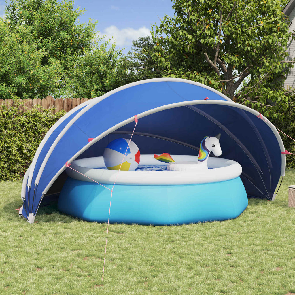 Pool-Dome Grün 500 x 500 x 236 cm