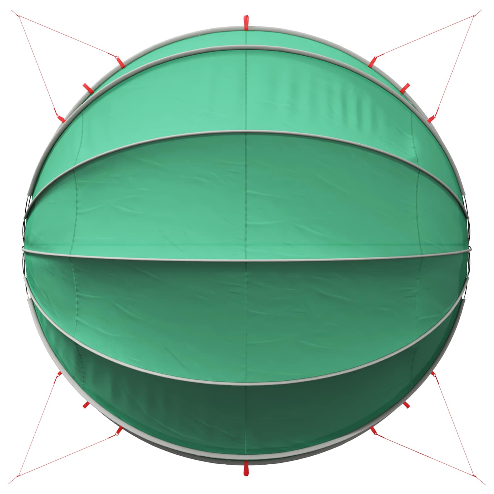 Pool-Dome Blau 500 x 500 x 236 cm