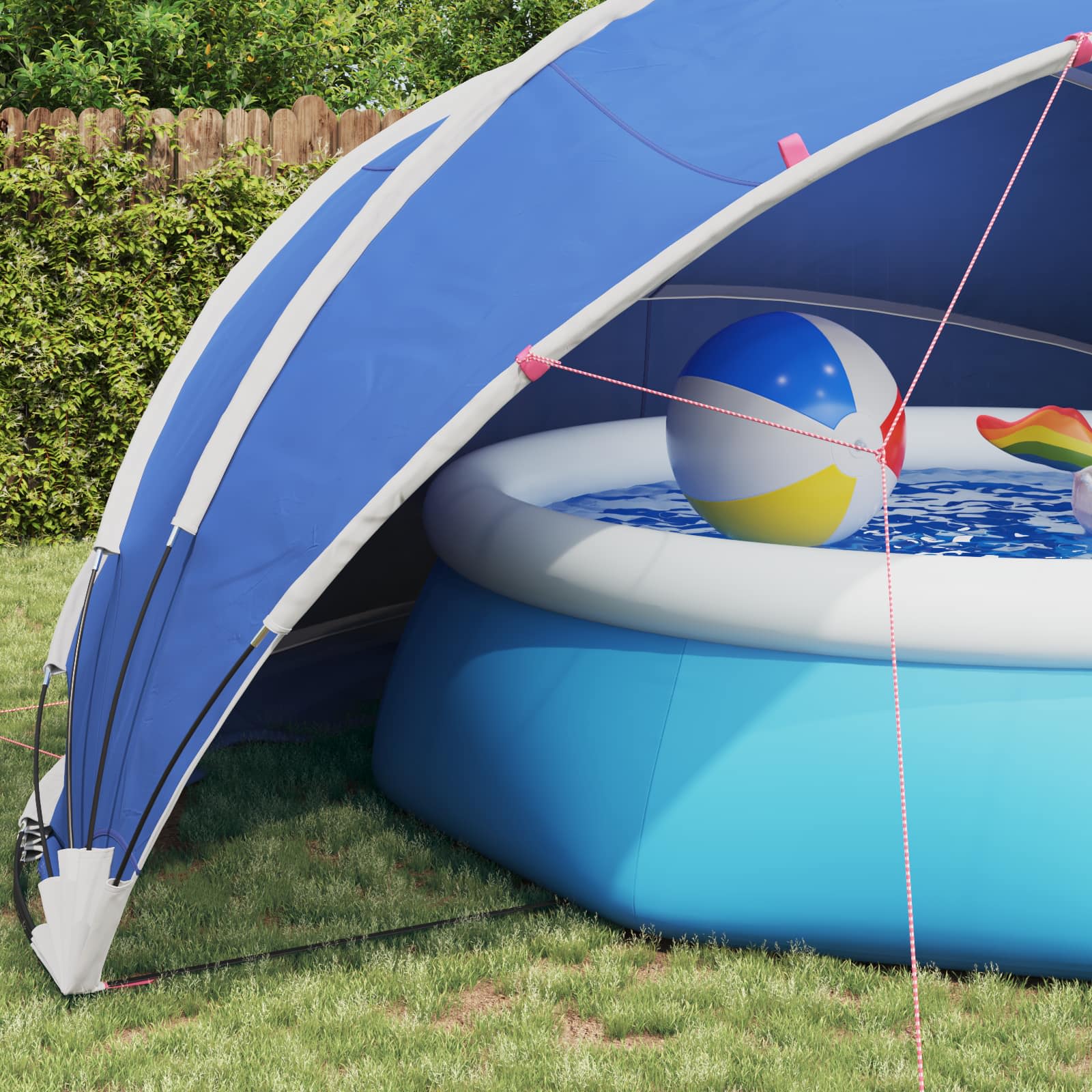 Pool-Dome Grün 546 x 516 x 250 cm