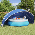 Pool-Dome Grün 546 x 516 x 250 cm