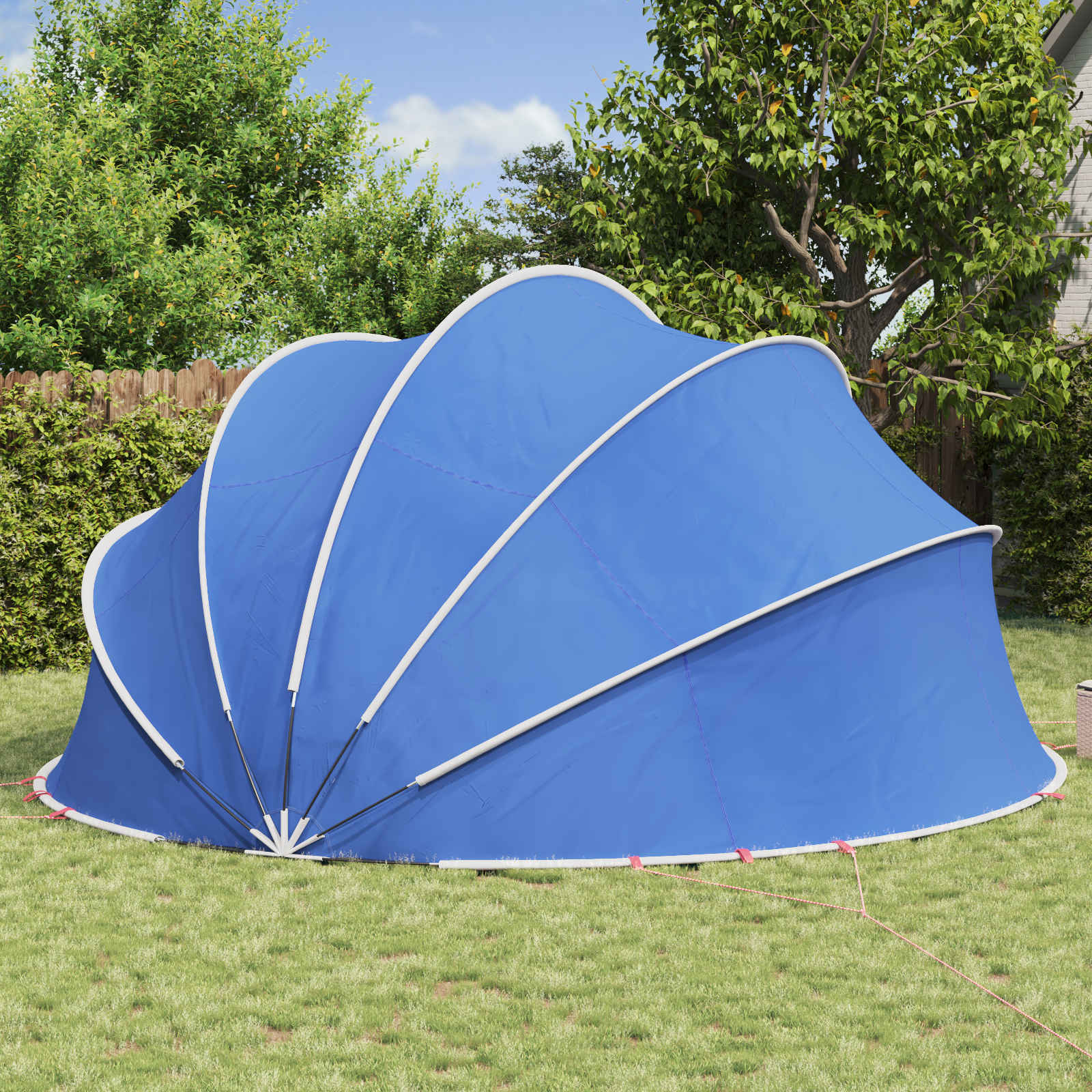 Pool-Dome Grün 546 x 516 x 250 cm