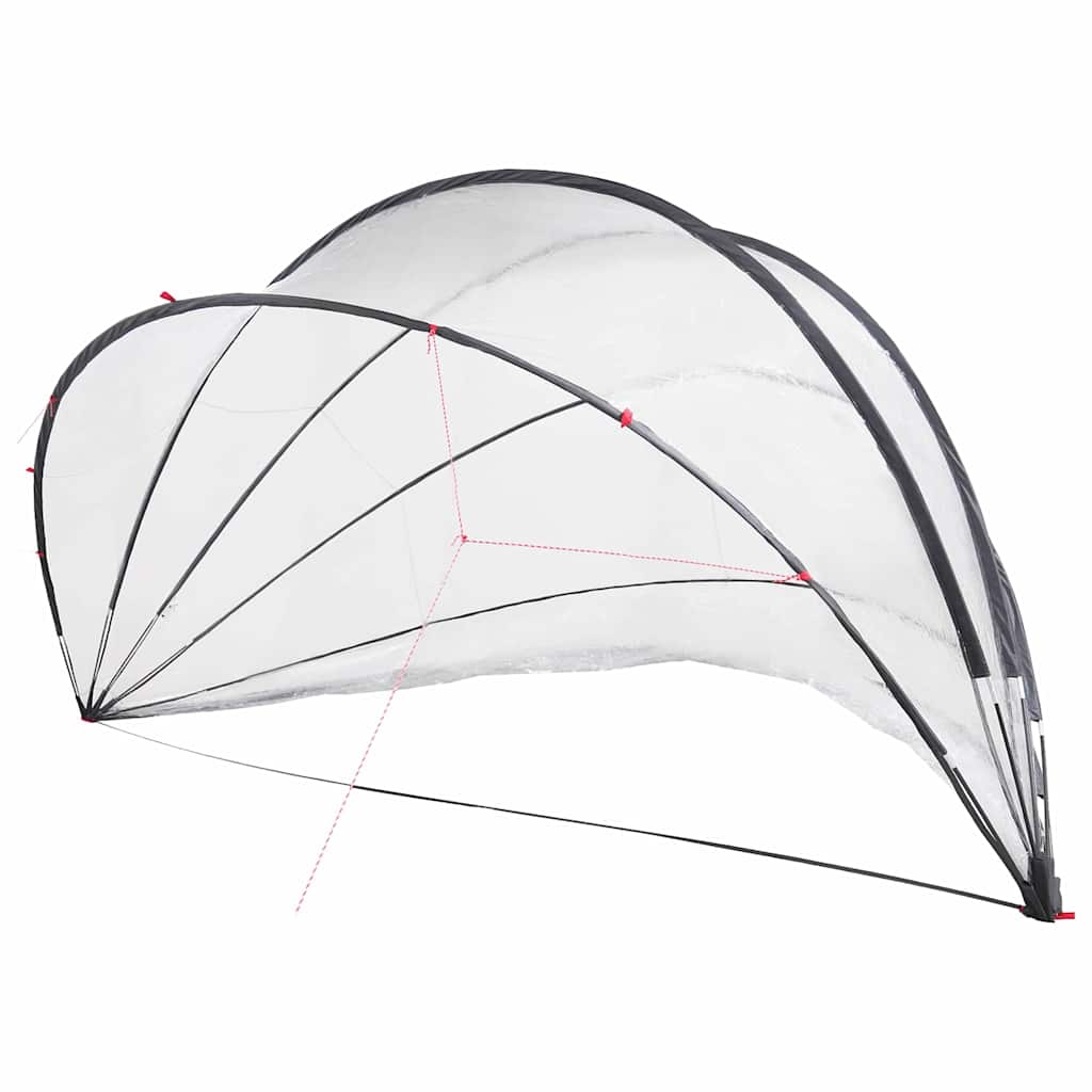 Pool-Dome Transparent 546 x 516 x 250 cm PVC