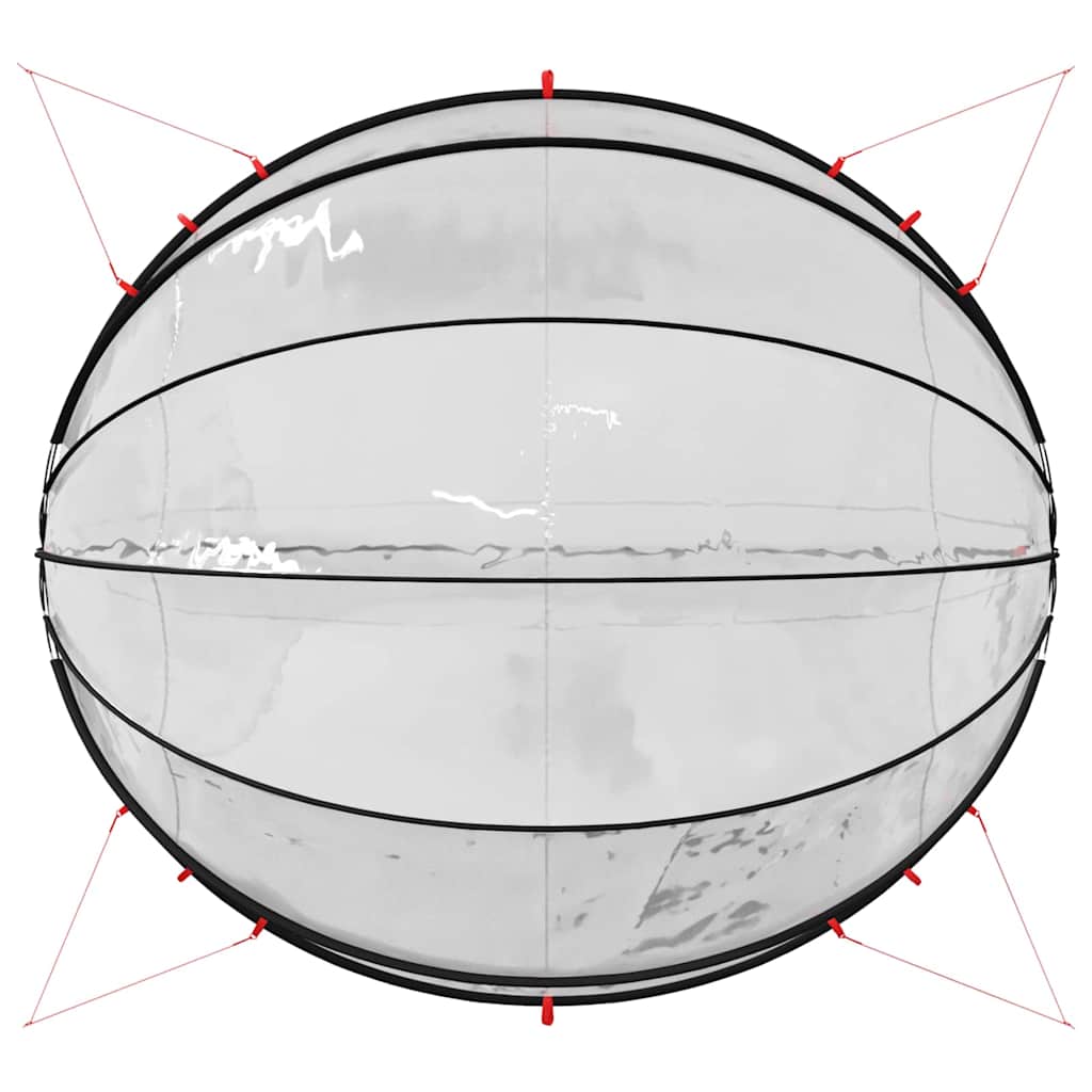 Pool-Dome Transparent 546 x 516 x 250 cm PVC
