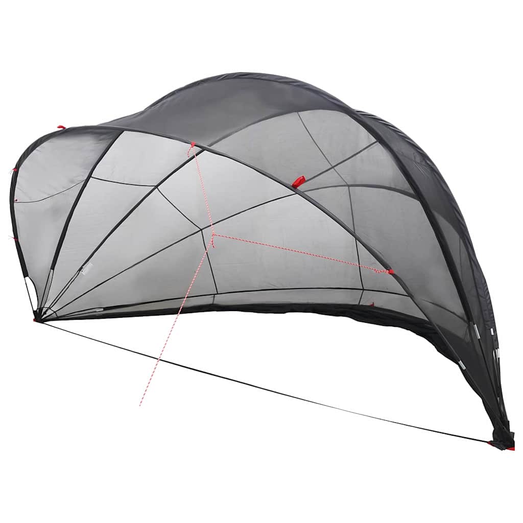 Pool-Dome Schwarz 546 x 516 x 250 cm