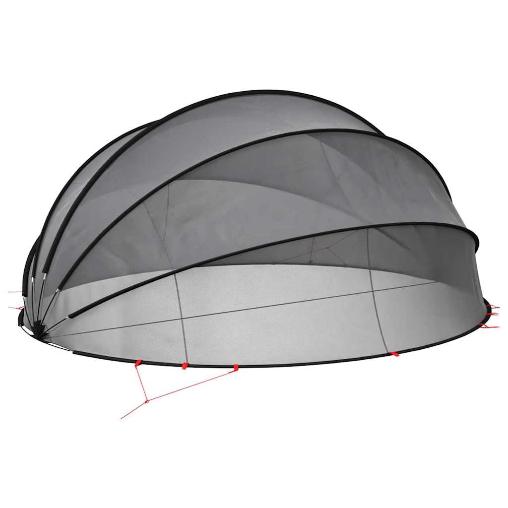 Pool-Dome Schwarz 546 x 516 x 250 cm
