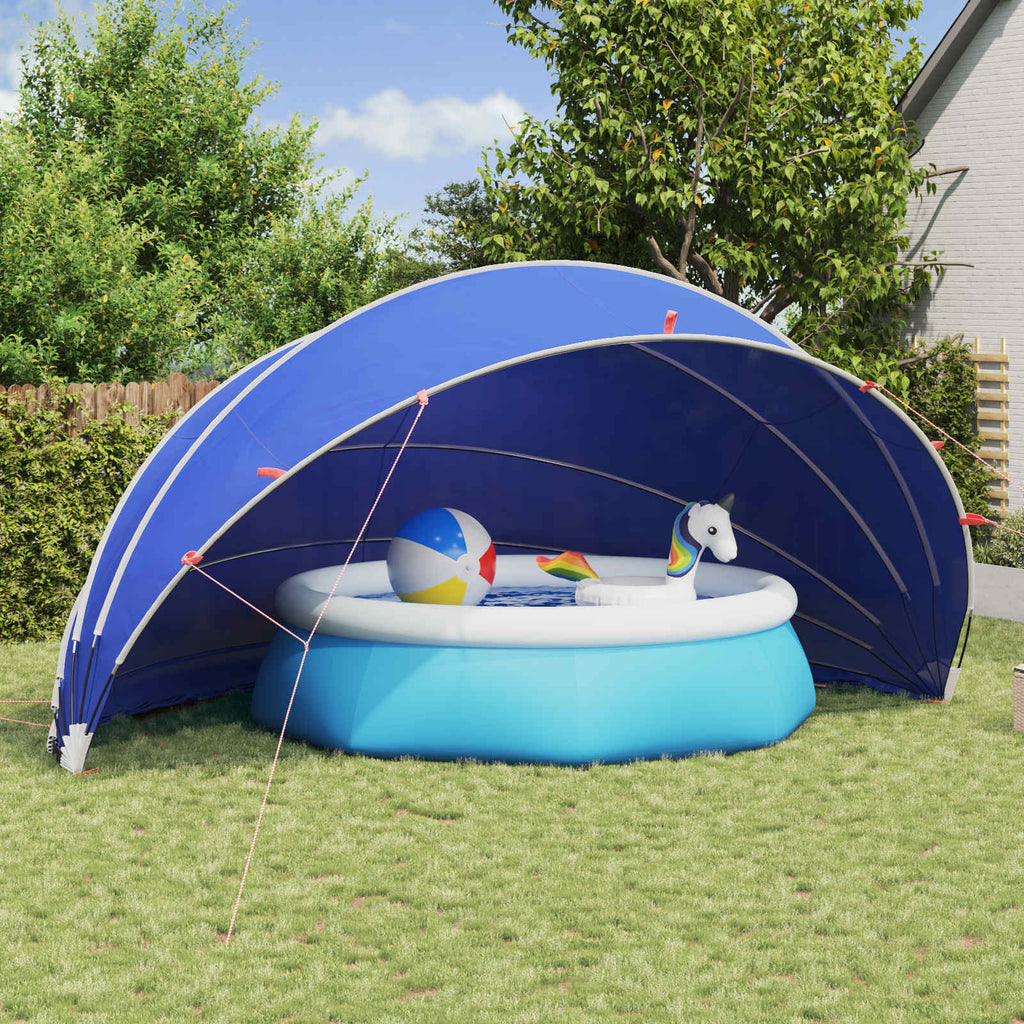 Pool-Dome Grün 592 x 590 x 275 cm