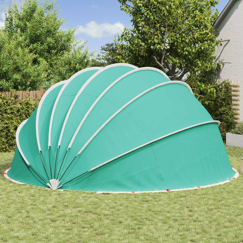 Pool-Dome Blau 592 x 590 x 275 cm