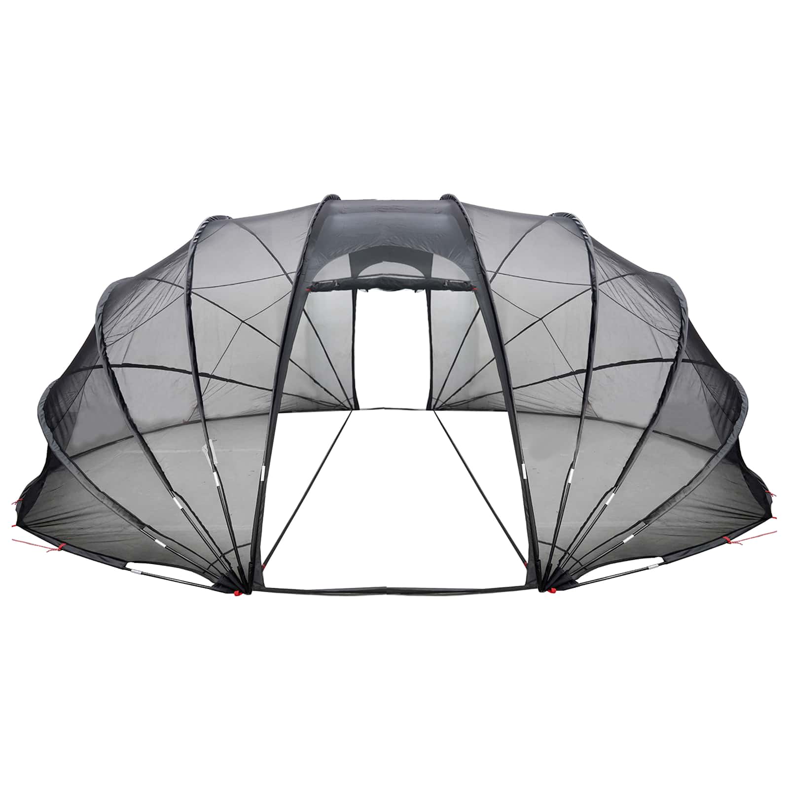 Poolzelt Kuppel Transparent 538 x 440 x 204 cm