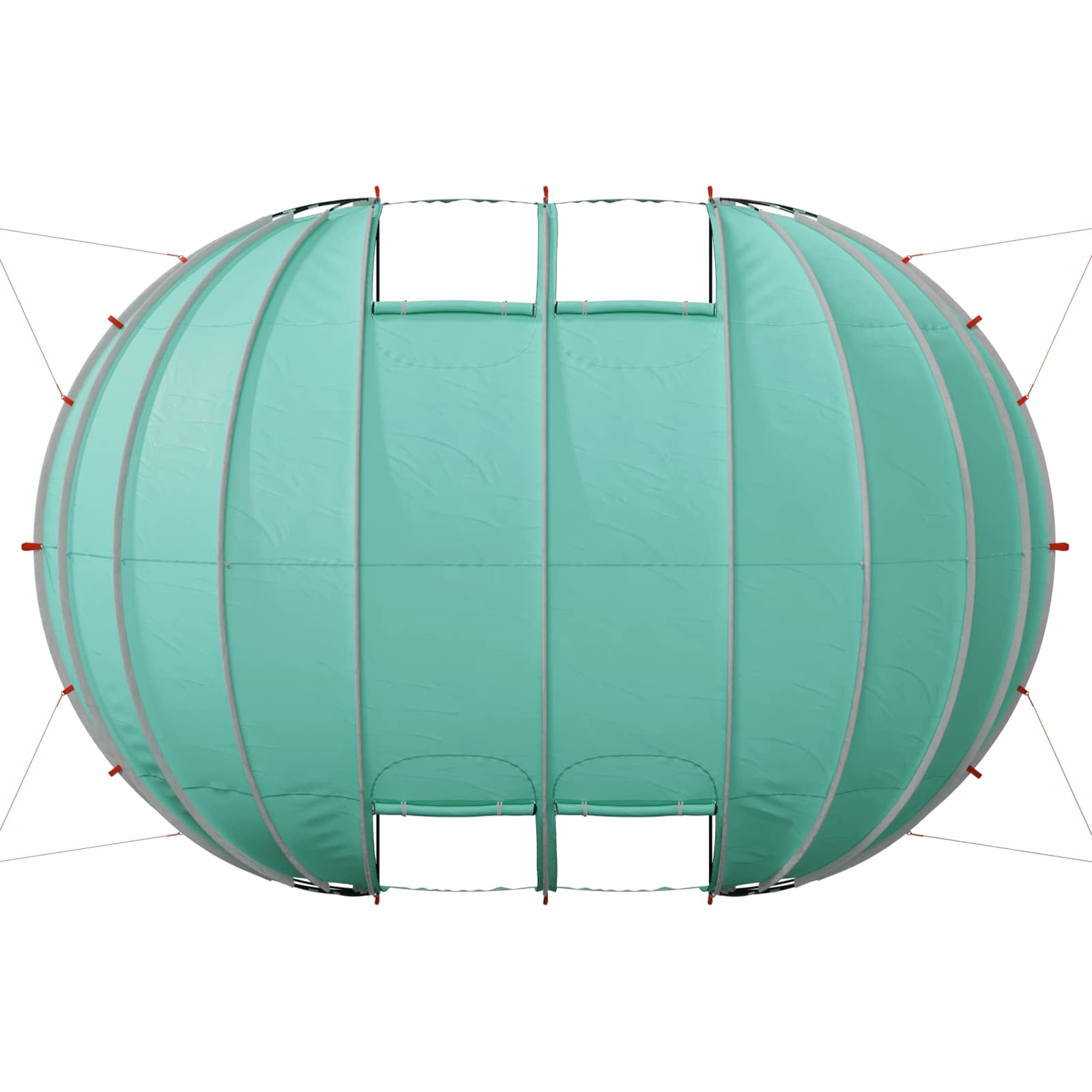 Poolzelt Kuppel Blau 640 x 432 x 205 cm