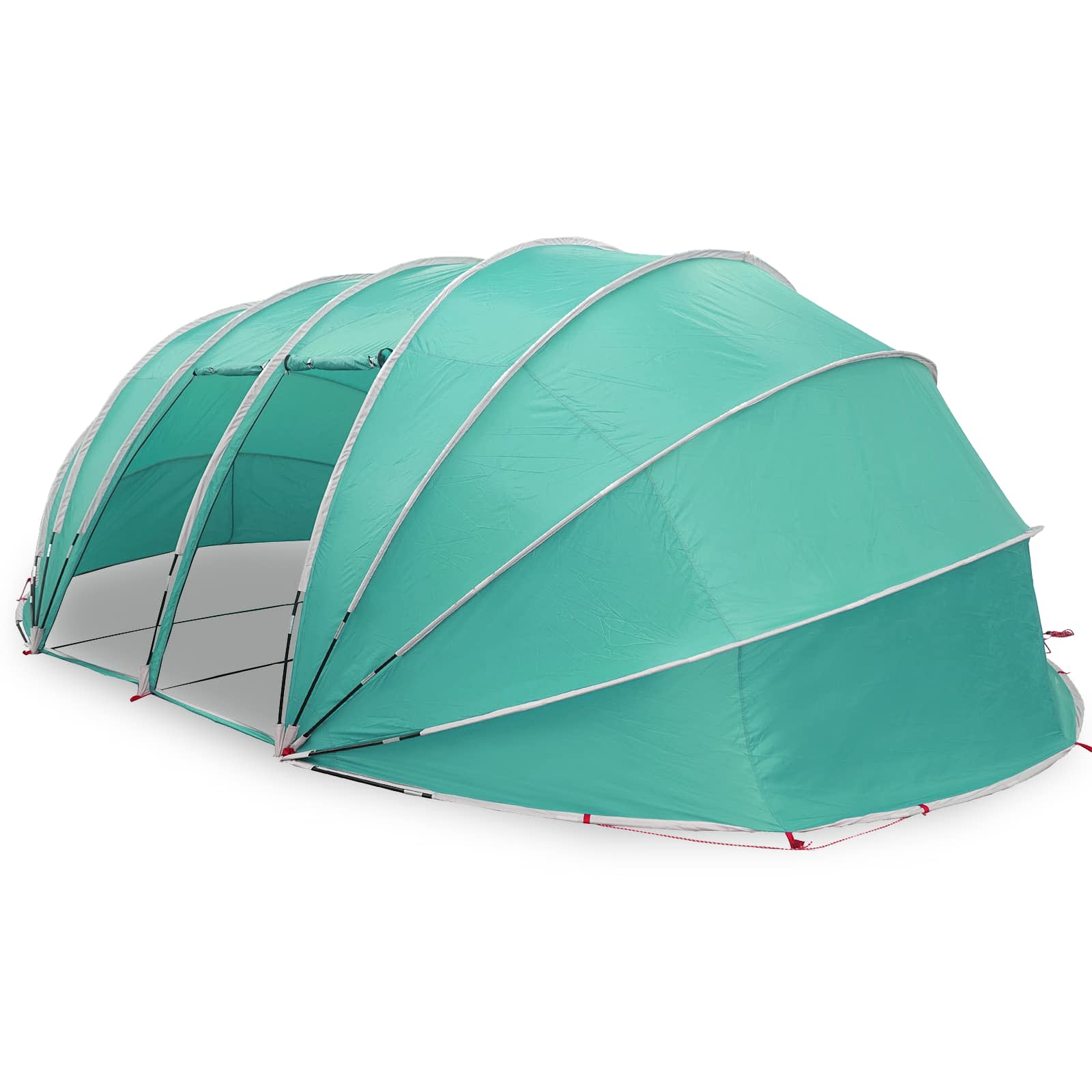 Poolzelt Kuppel Blau 640 x 432 x 205 cm
