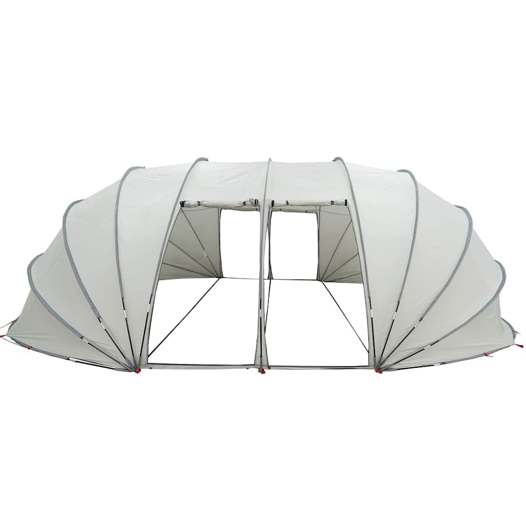 Poolzelt Kuppel Grau 640 x 432 x 205 cm
